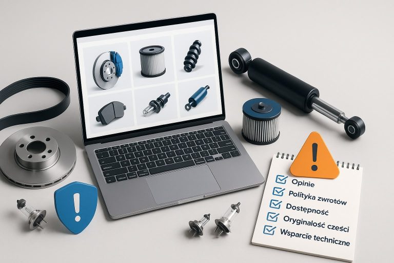 Dostawca części samochodowych online – jak wybrać i na co uważać