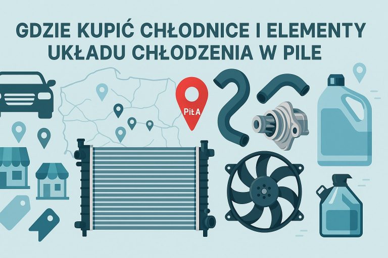 Gdzie kupić chłodnice i elementy układu chłodzenia w Pile