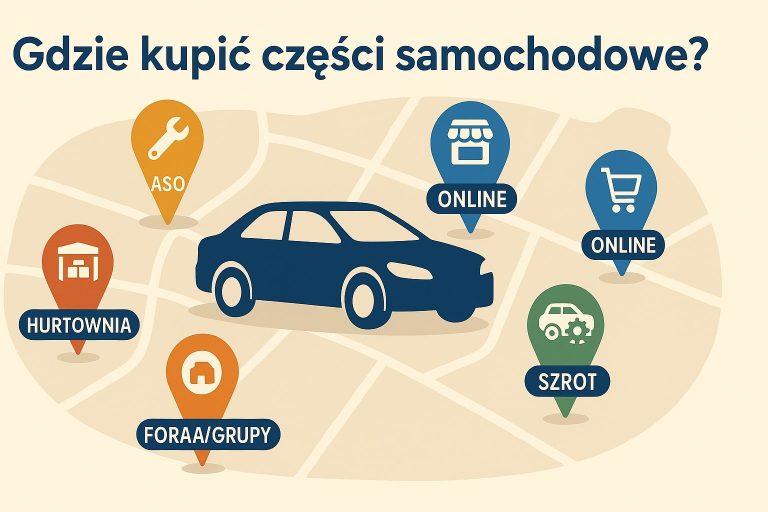 Gdzie kupić części samochodowe