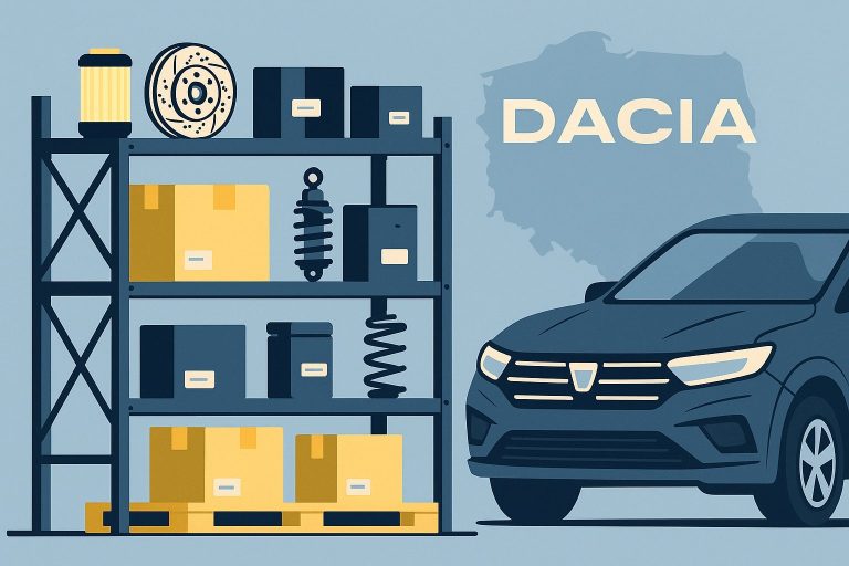Hurtownia części samochodowych do Dacia
