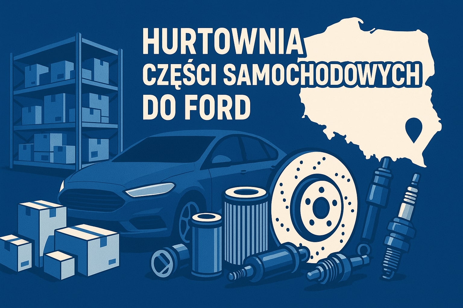 Hurtownia części samochodowych do Ford