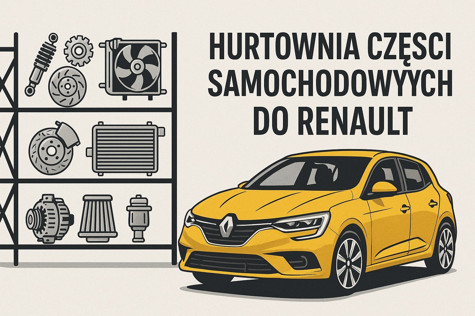 Hurtownia części samochodowych do Renault