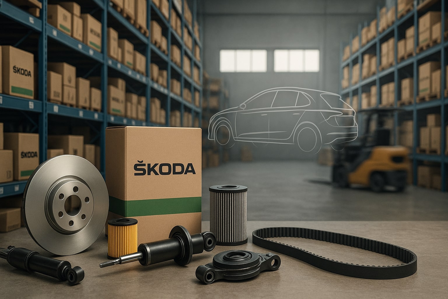 Hurtownia części samochodowych do Škoda – DYNEX zaprasza