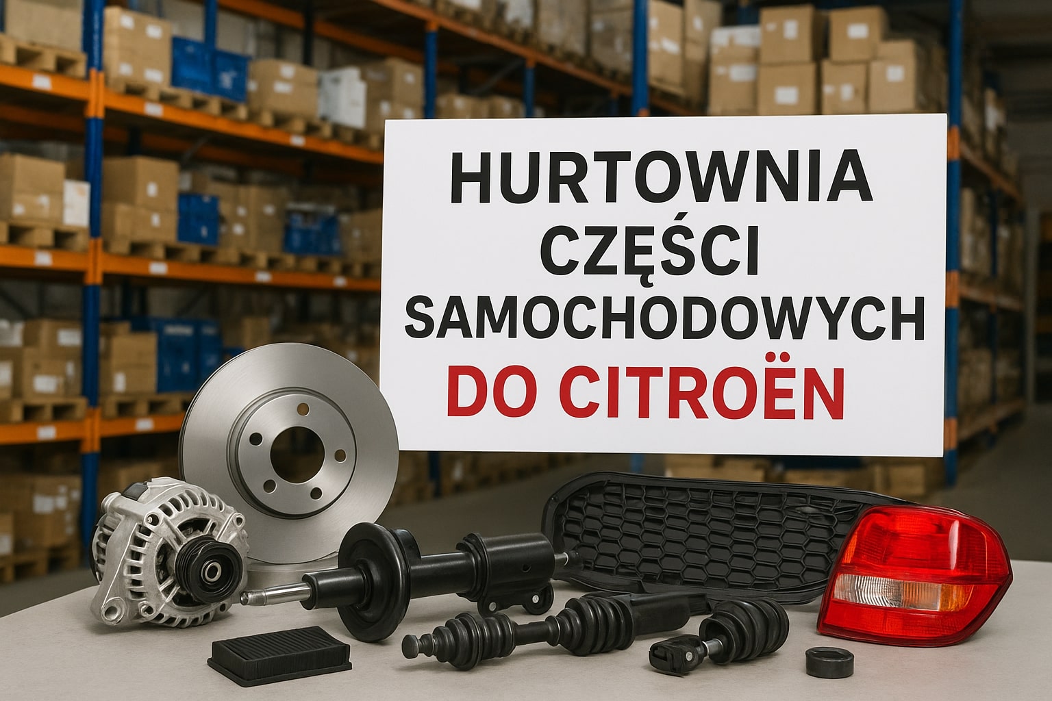 Grafika do artykułu na temat Hurtownia części samochodowych do Citroën