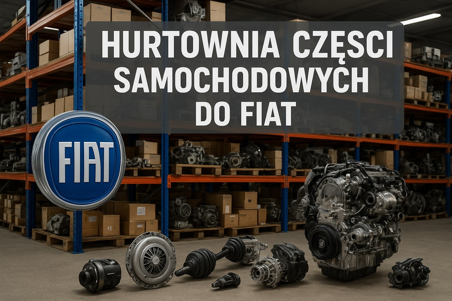 Hurtownia części samochodowych do Fiat