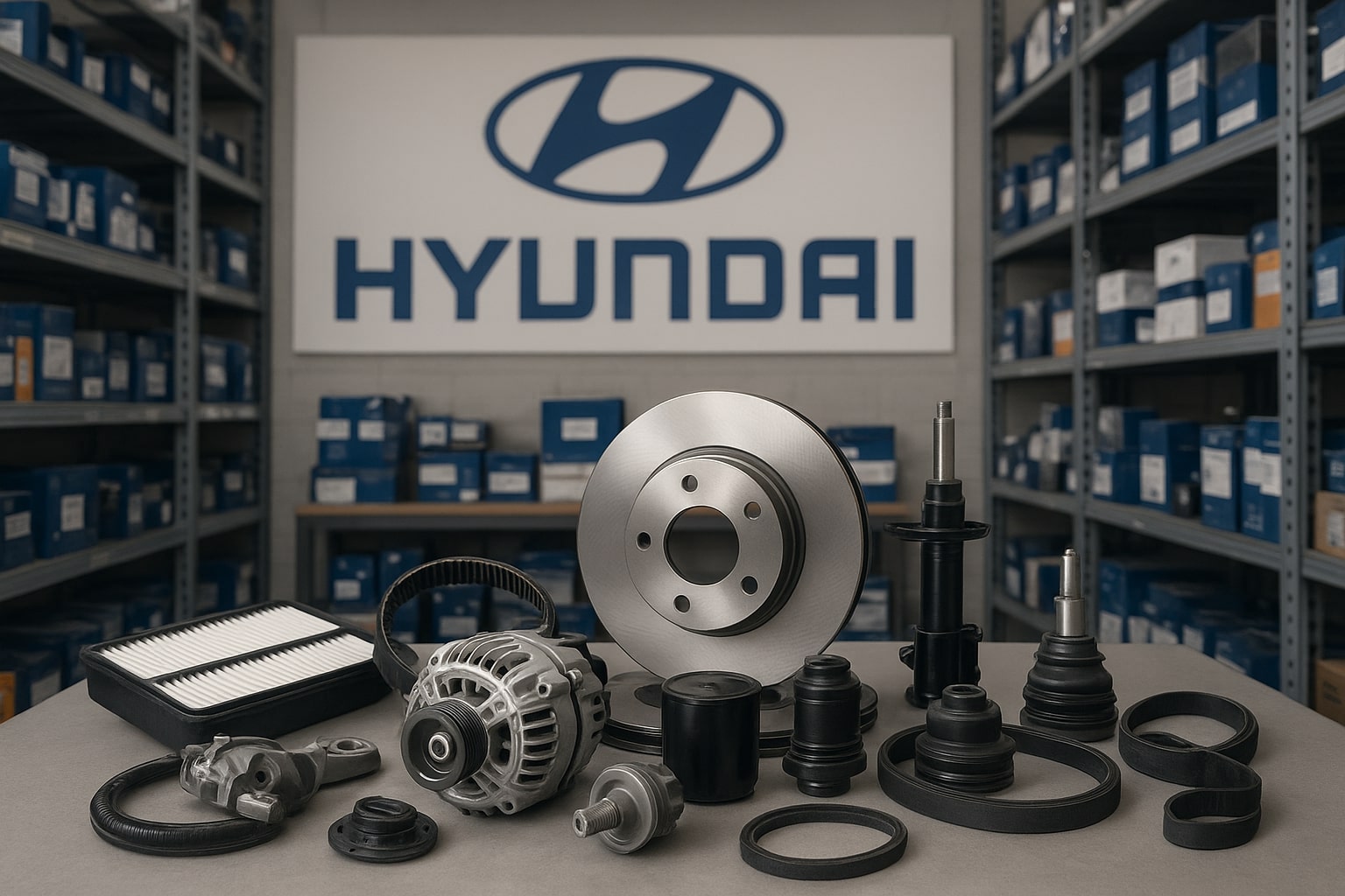 Hurtownia części samochodowych do Hyundai